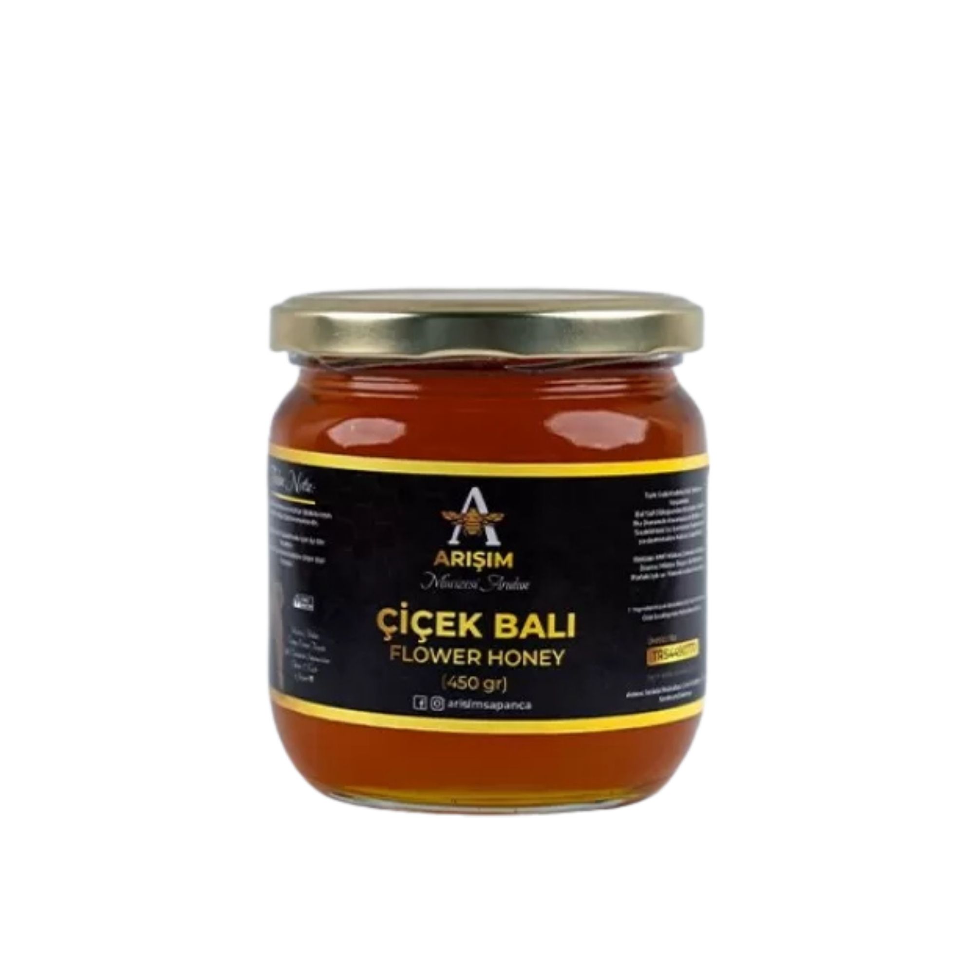 Doğal Ova Çiçek Balı (450gr)